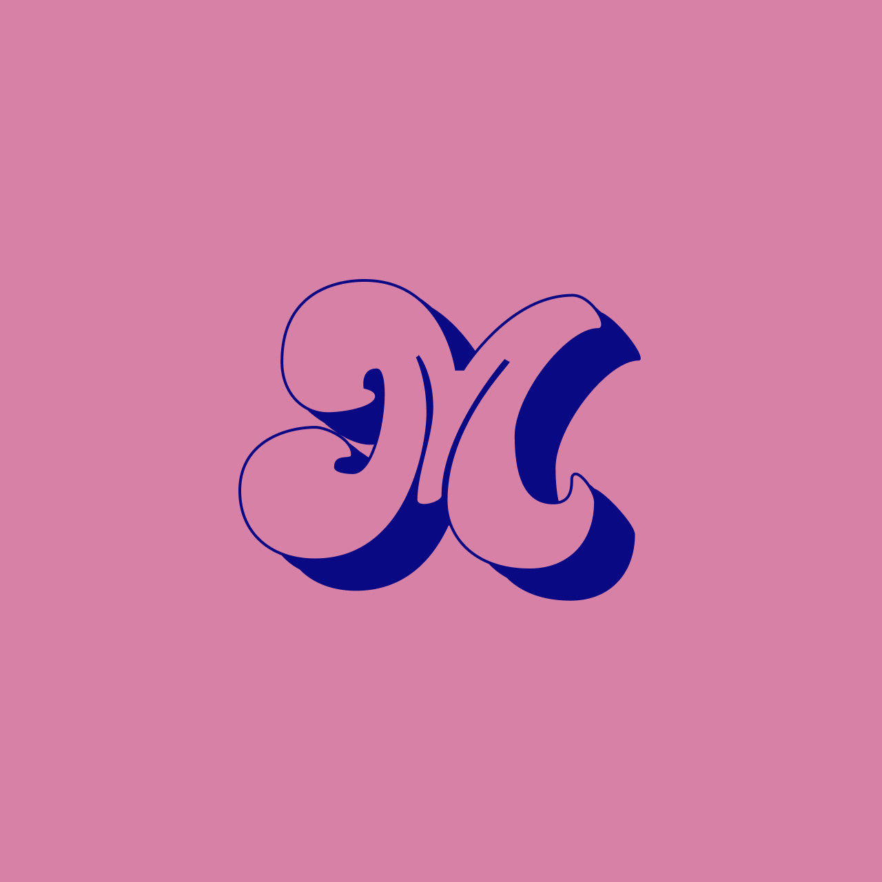 M logo letter (option)
