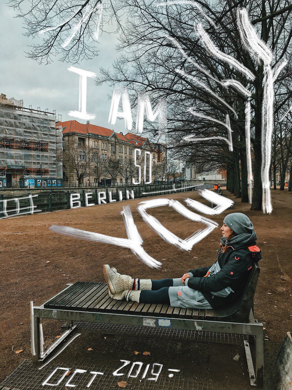 Lettering Postcard From Berlin #2