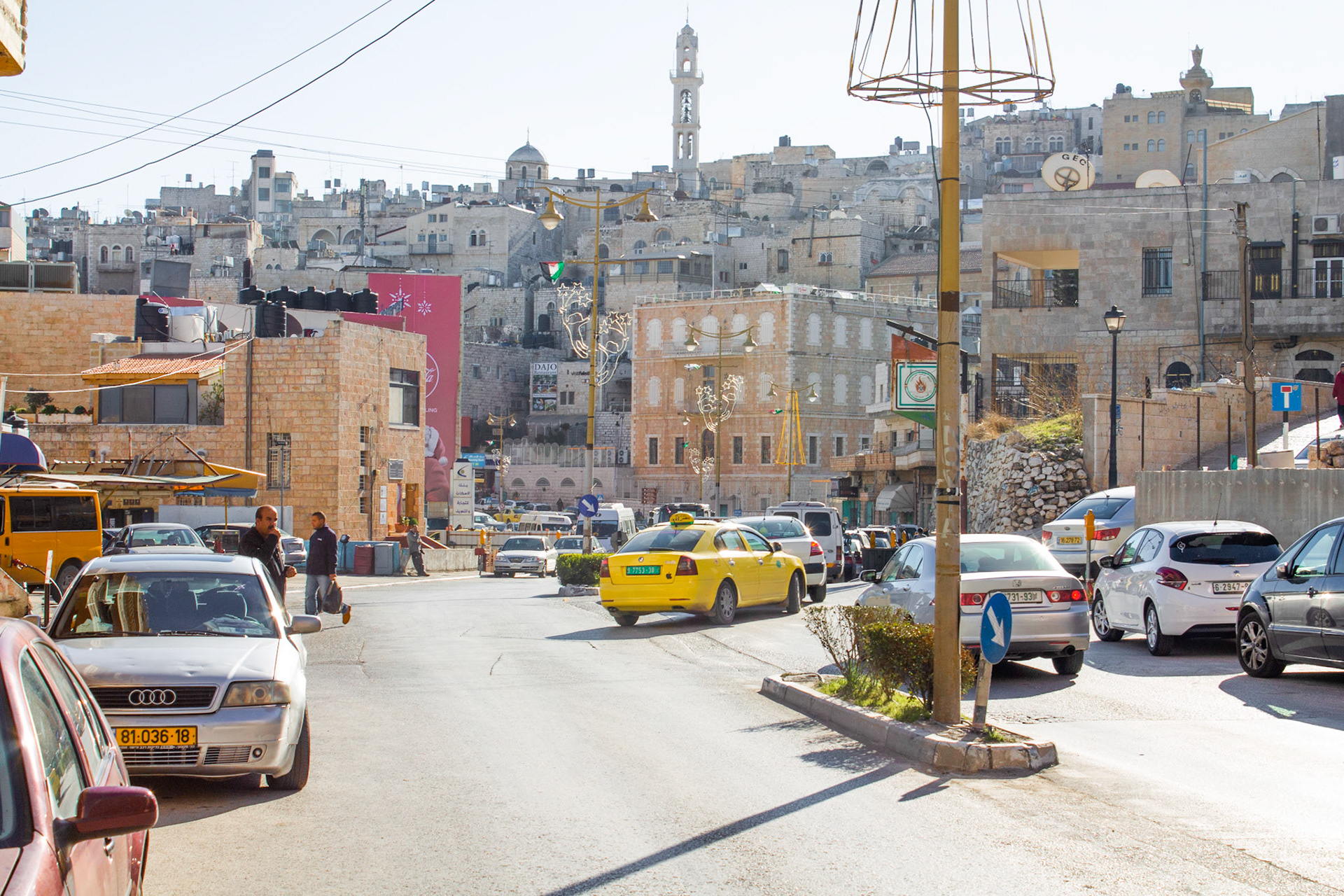 Betlehem street view, Palestine