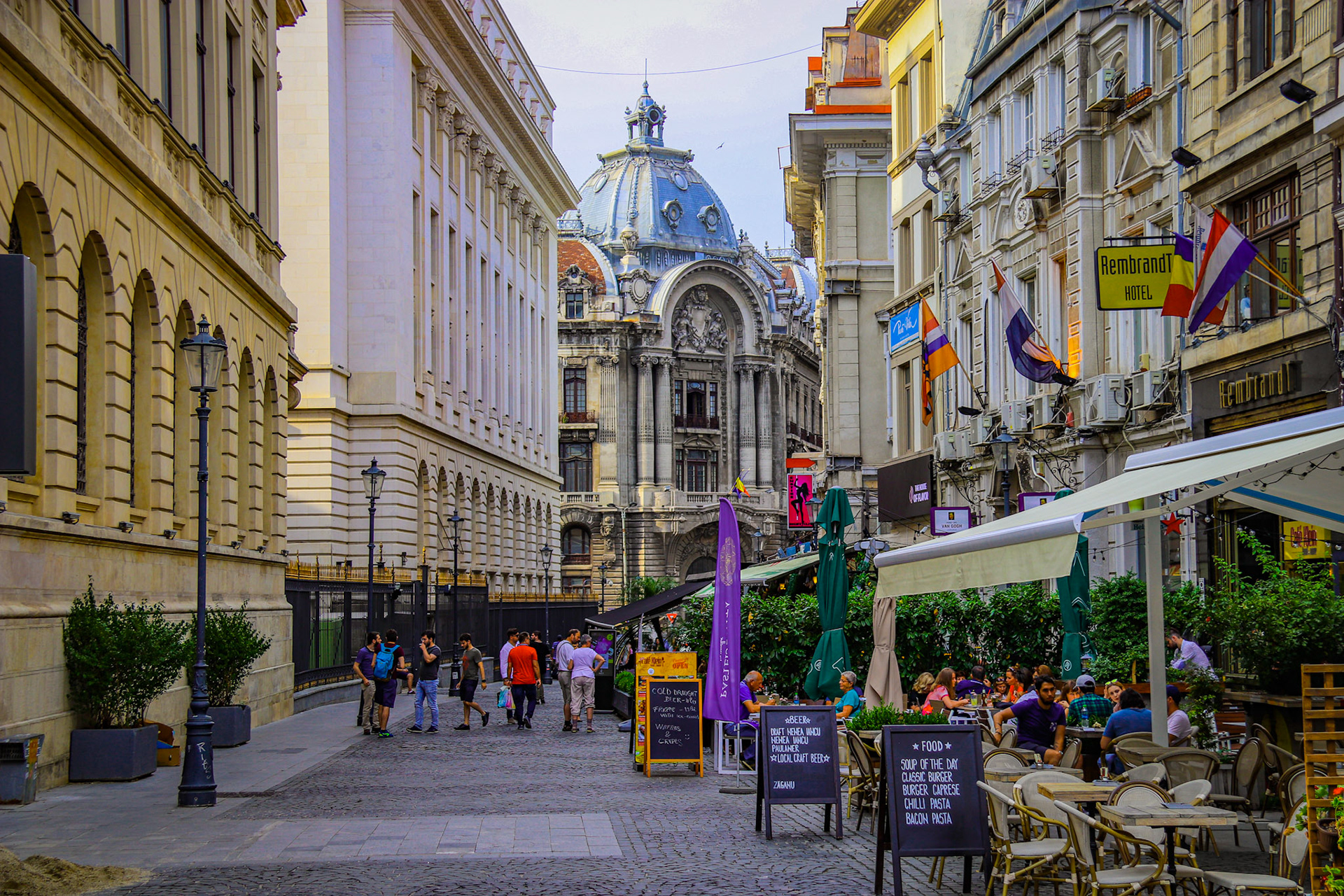 Street view, Bucharest