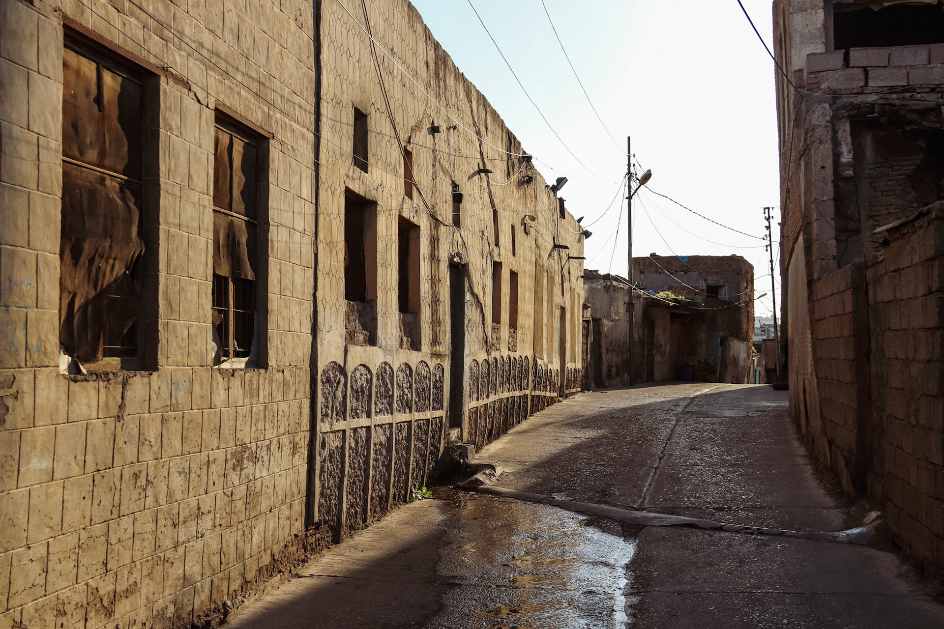 The Kurdish Jewish quarter in Erbil, Kurdistan Region of Iraq