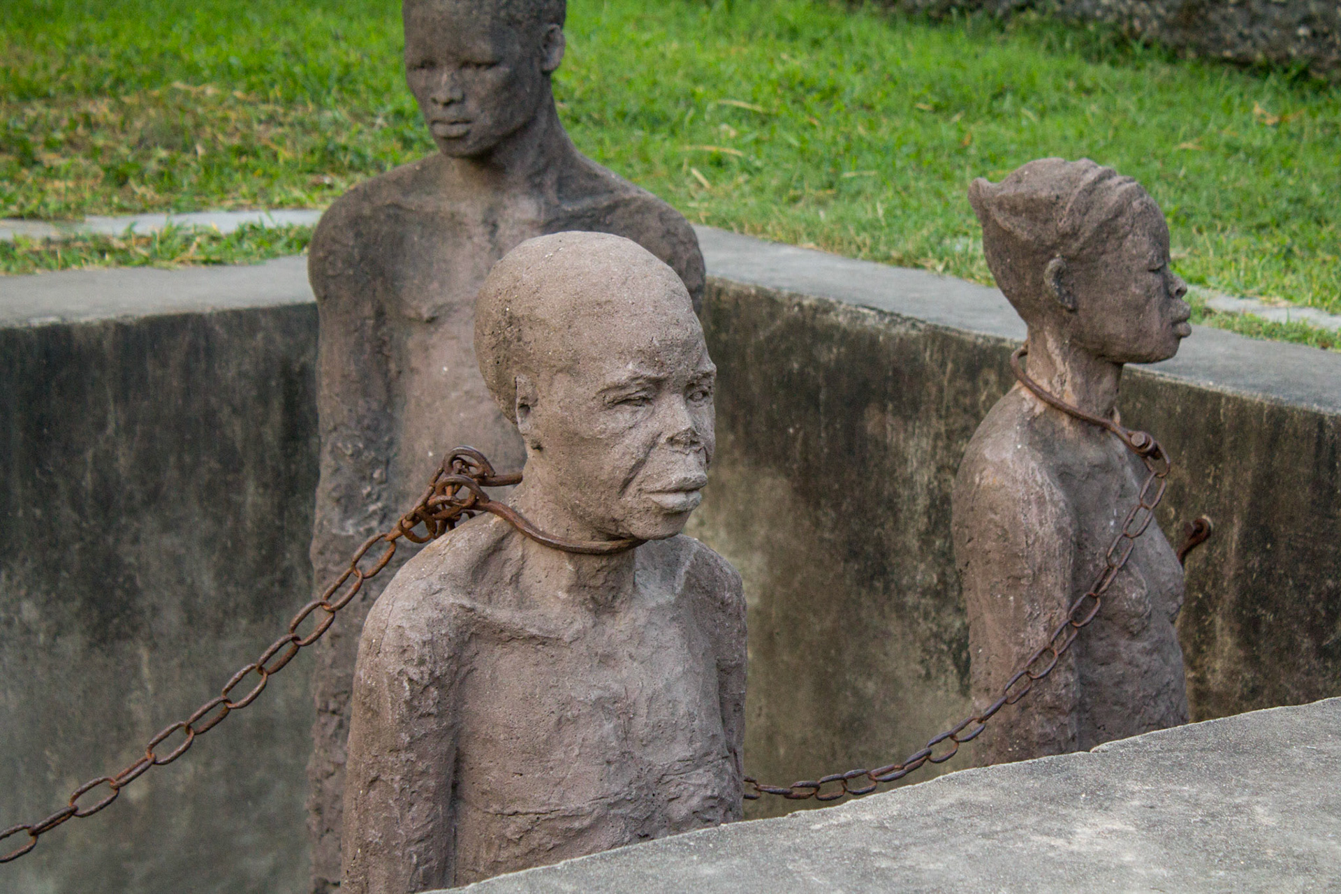 Clara Sörnäs MEMORIAL FOR THE SLAVES, in Stonetown, Zanzibar
