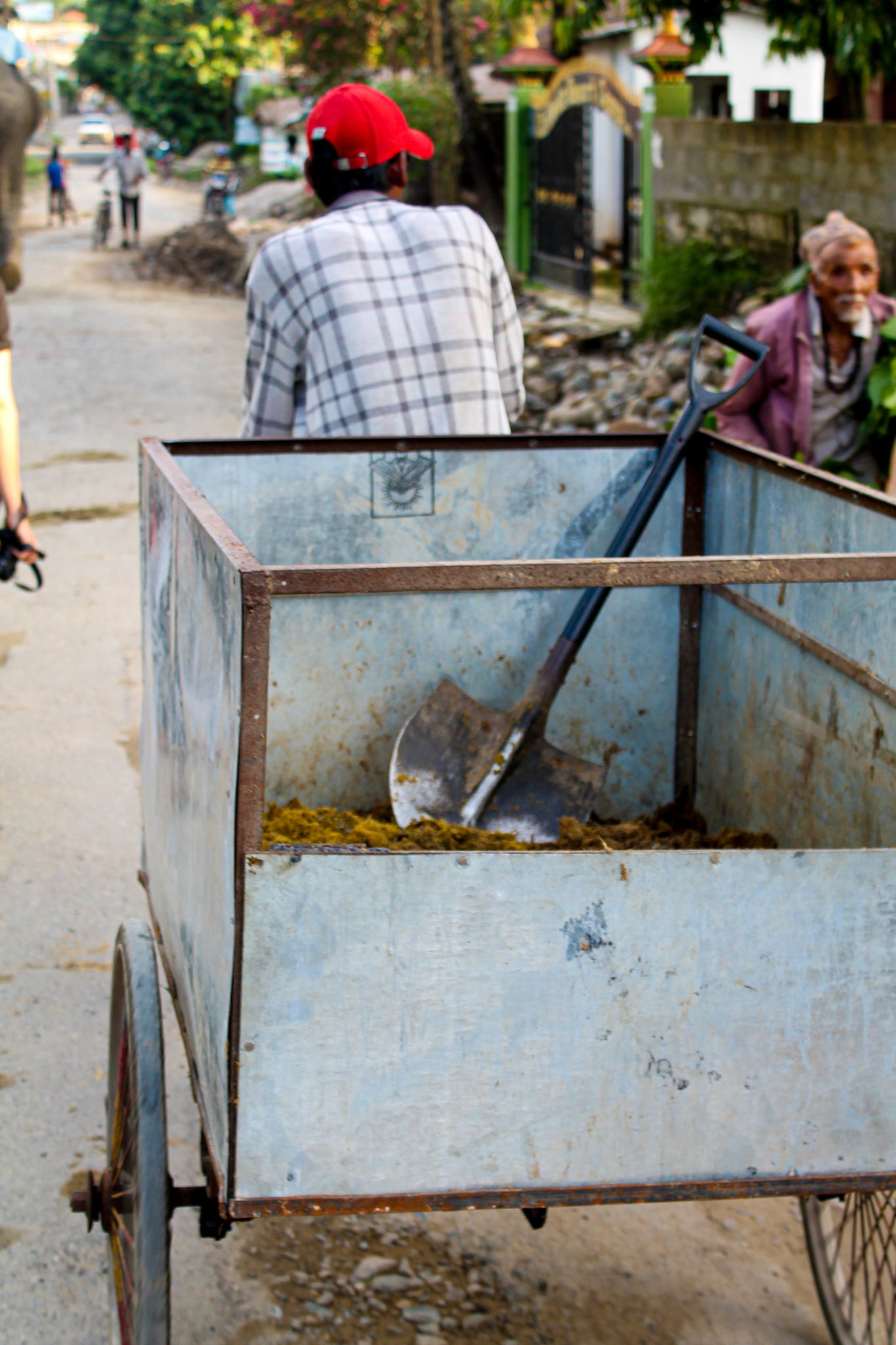 *insert bad joke about a shitty job*, Chitwan
