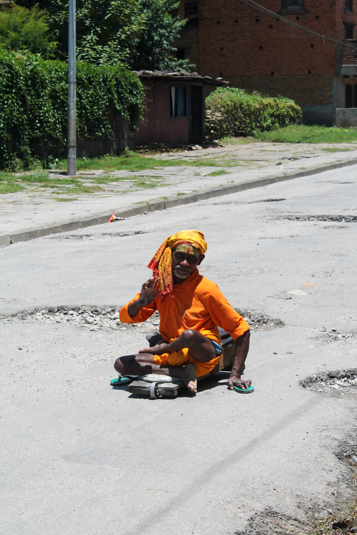 Poor guy remineded me about that 90's movie kids, Pokhara