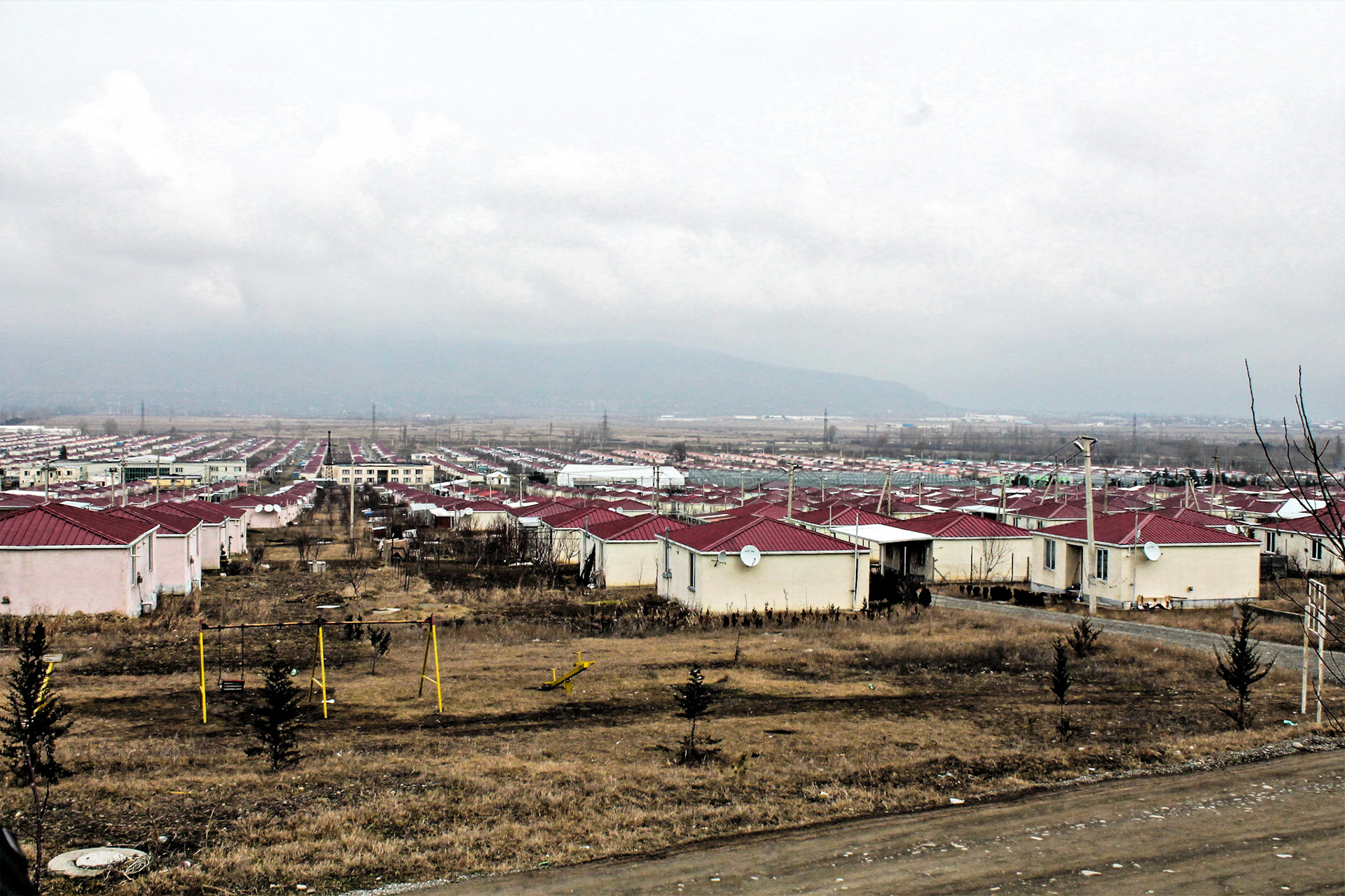 Tserovani Refugee Camp outside Tblisi