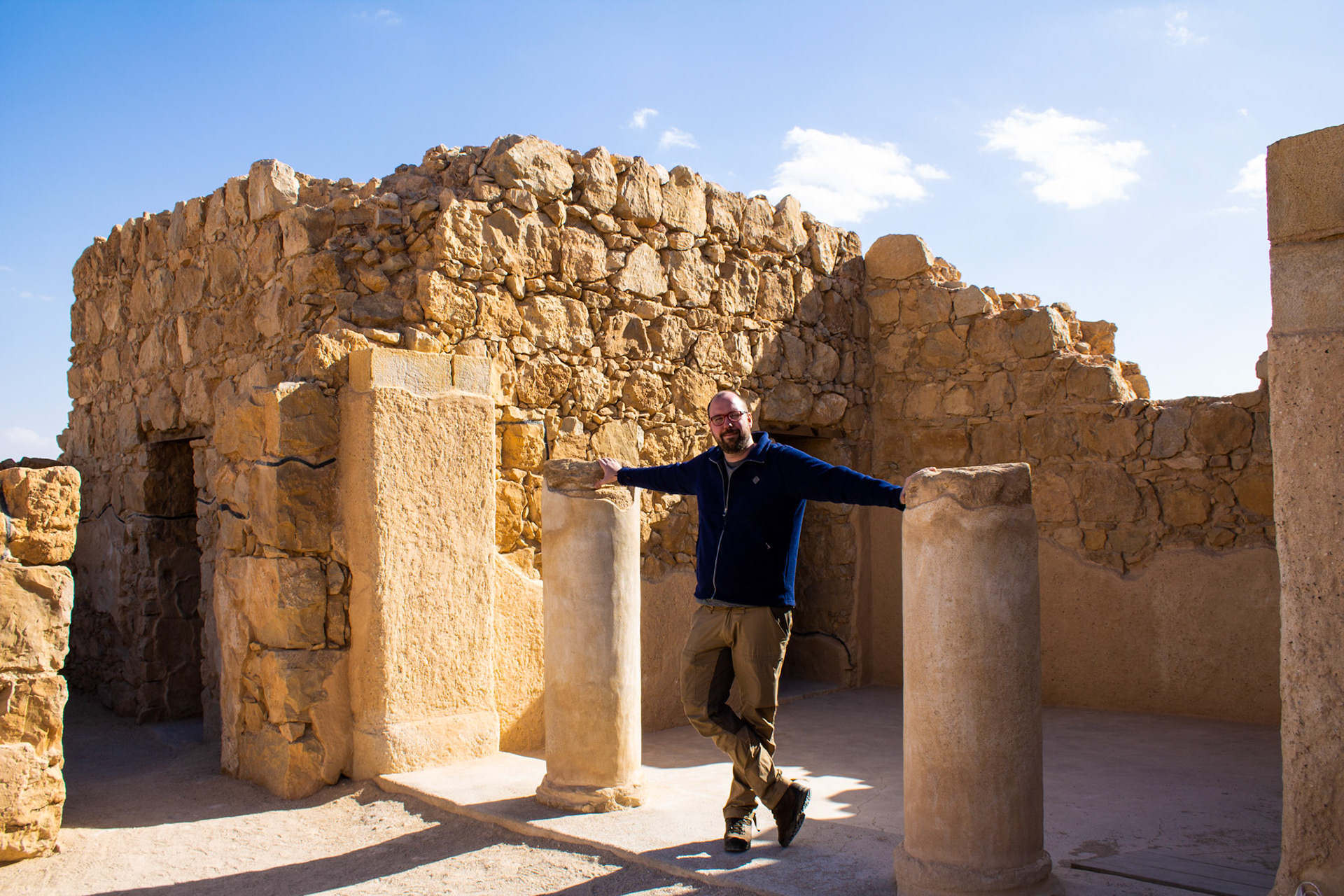 Masada ruins, Israel