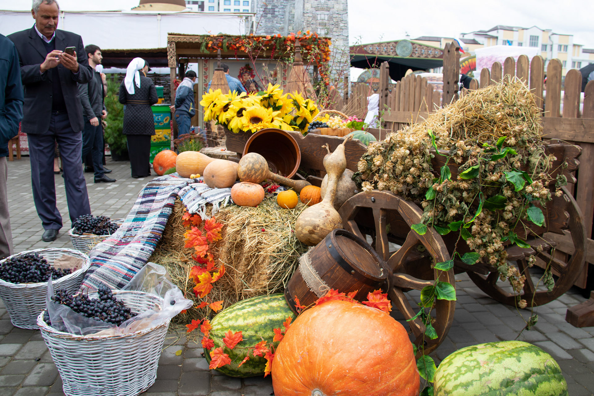 Grozny city center market