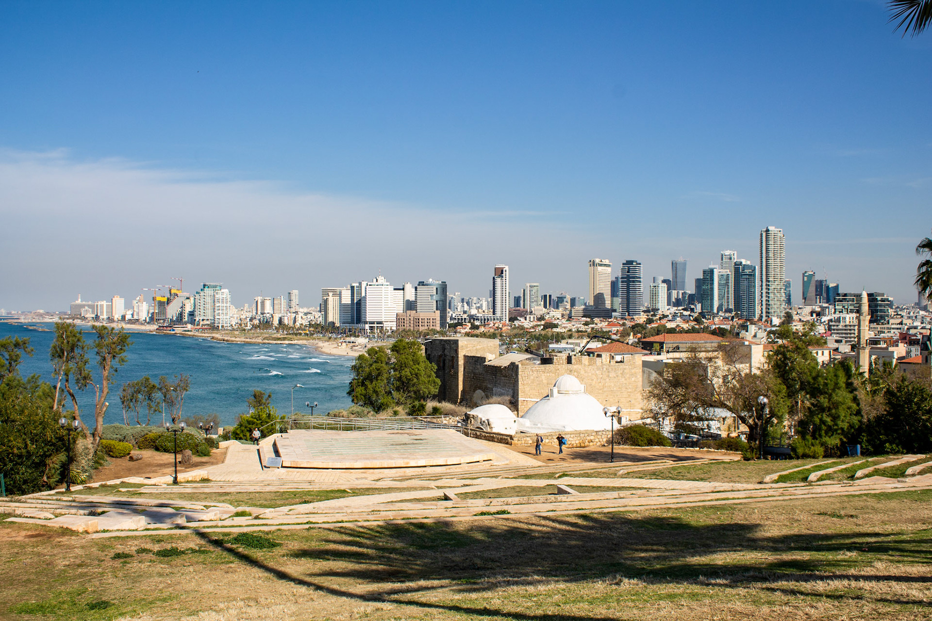 Tel Aviv seen from Jaffa