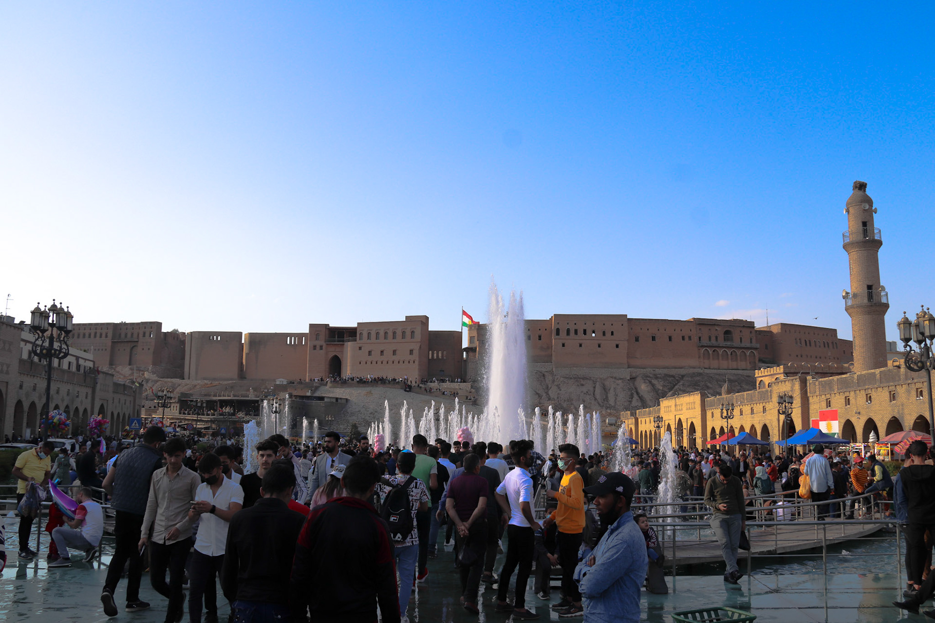 The Erbil Citadel (Qelet), Kurdistan Region of Iraq