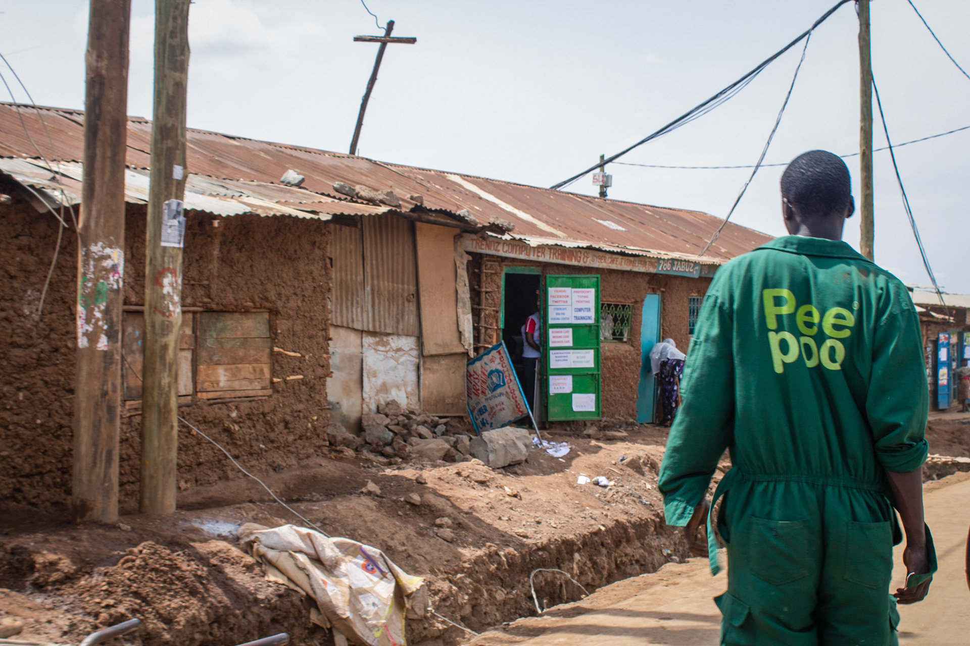 Kibera, africas largest slum, Nairobi