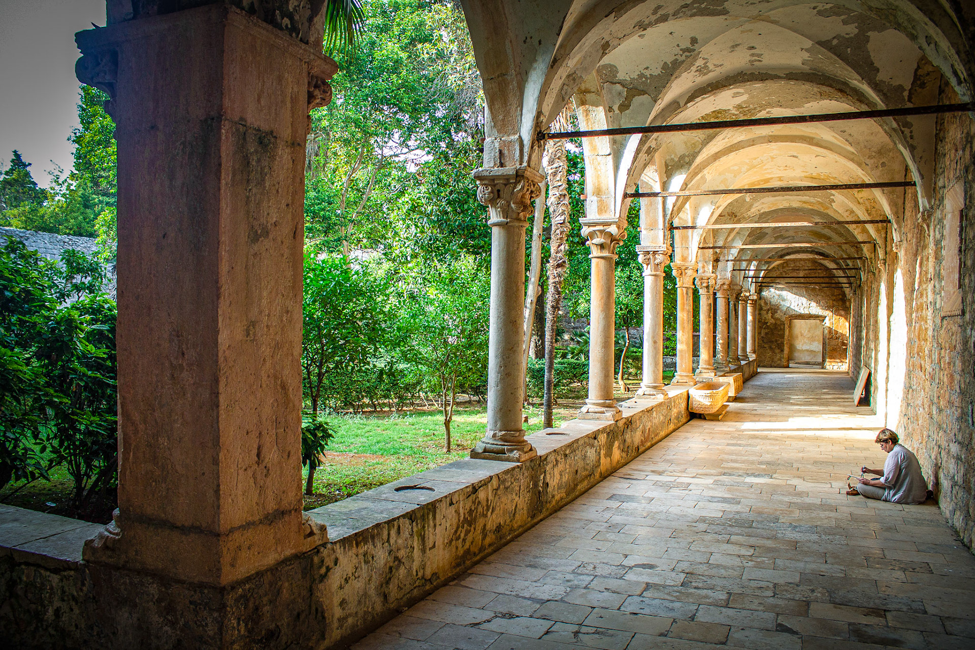 Benediktinski samostan, Lokrum