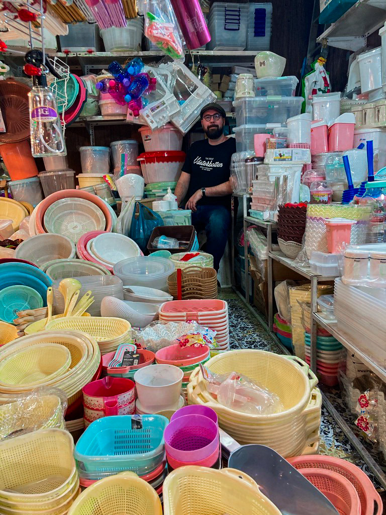 I finaly got to try working at  a middle eastern Bazaar!, Iraq