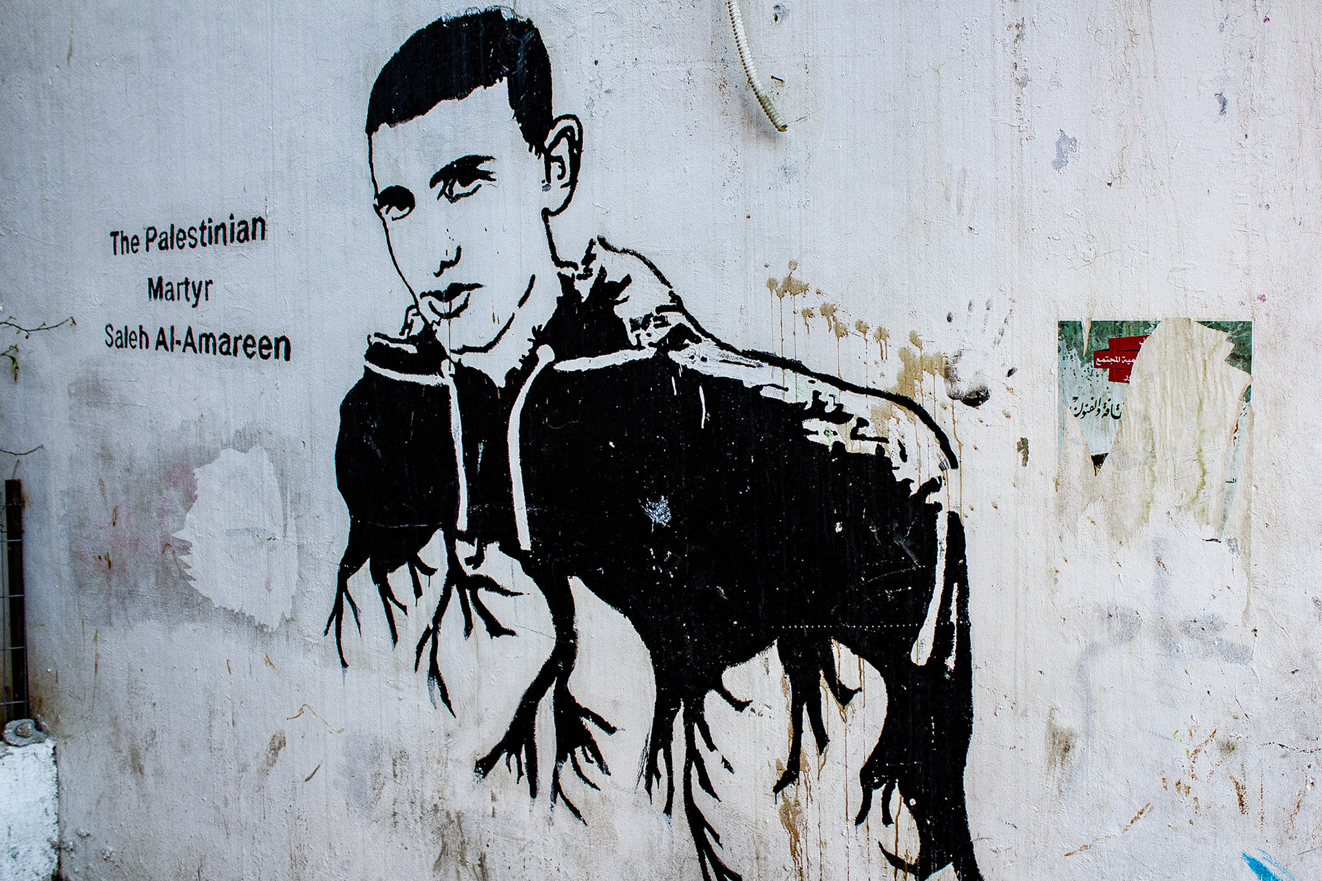 Mural in Betlehem, Palestine