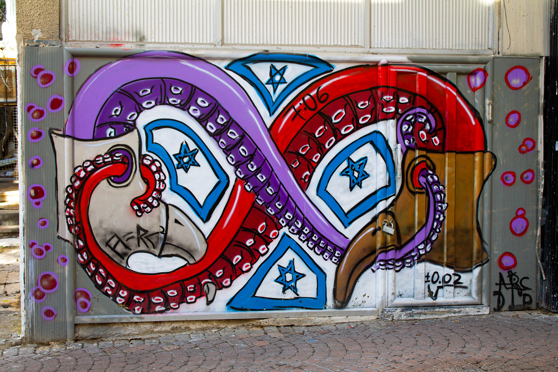 Street art in Tel Aviv