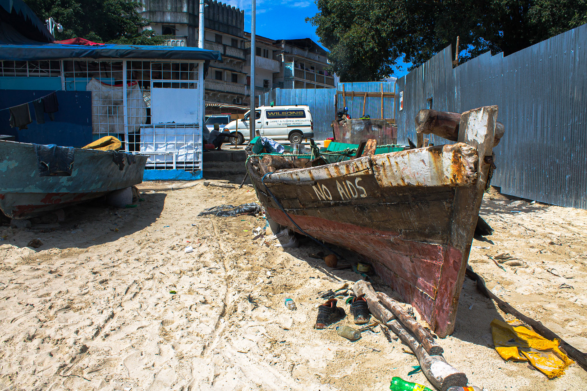 Sadest name of a boat so far, Zanzibar