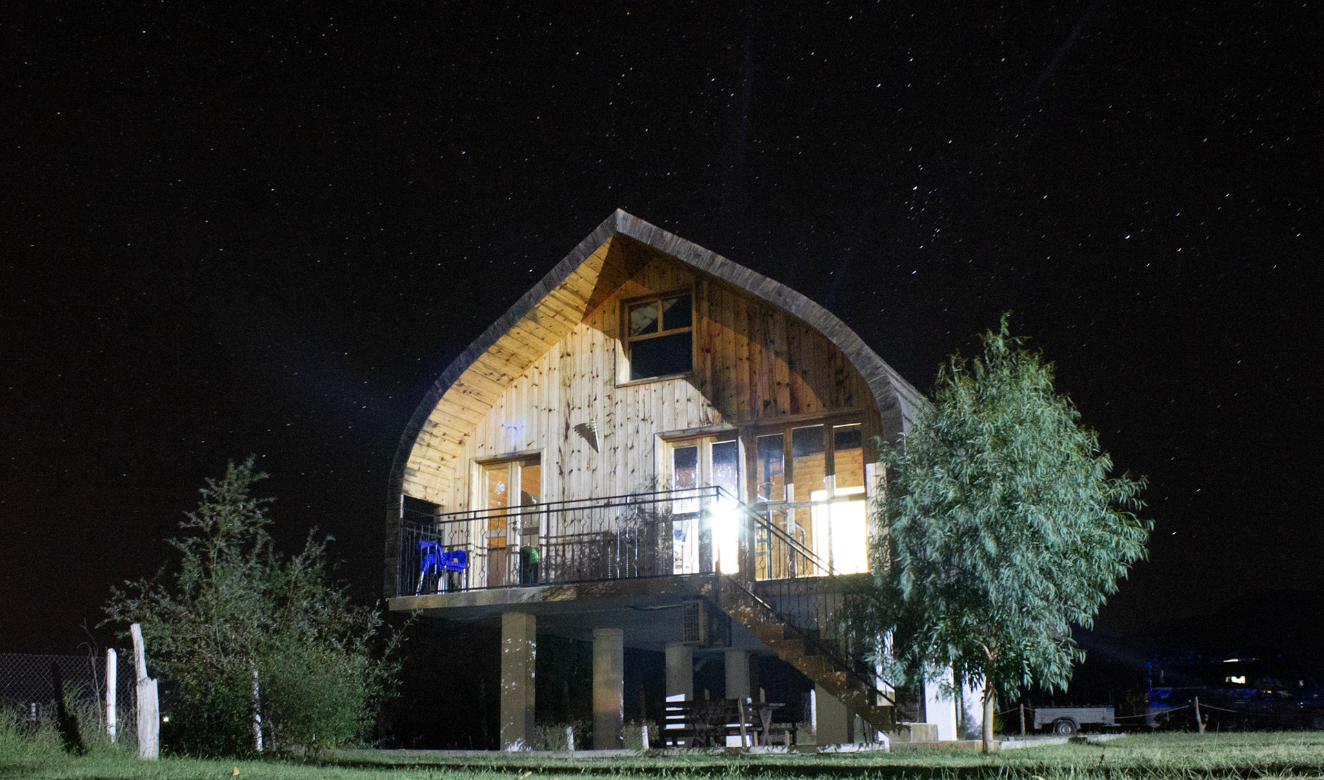 Camping site outside Grille, Albania
