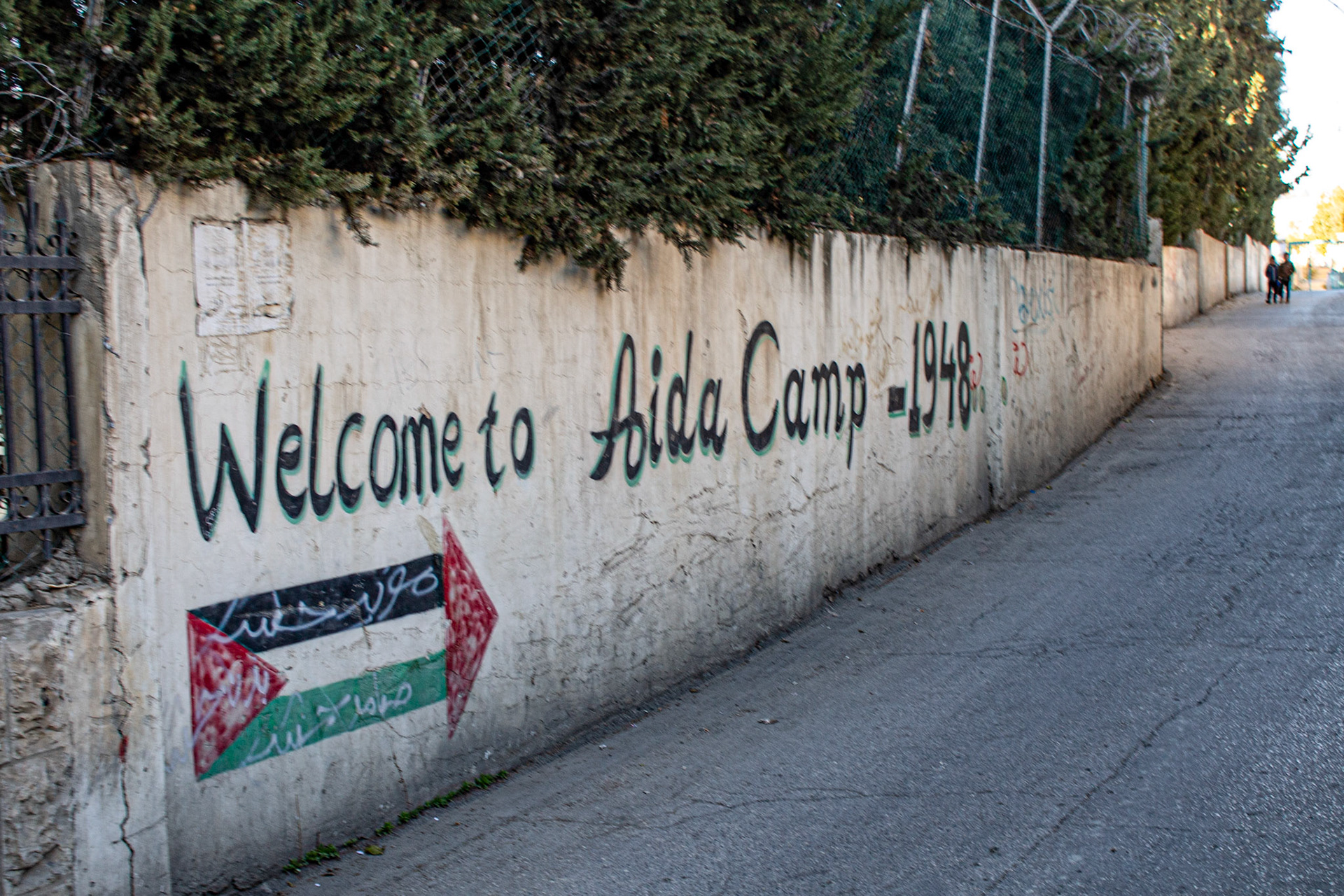 Aida refugee camp, Palestine