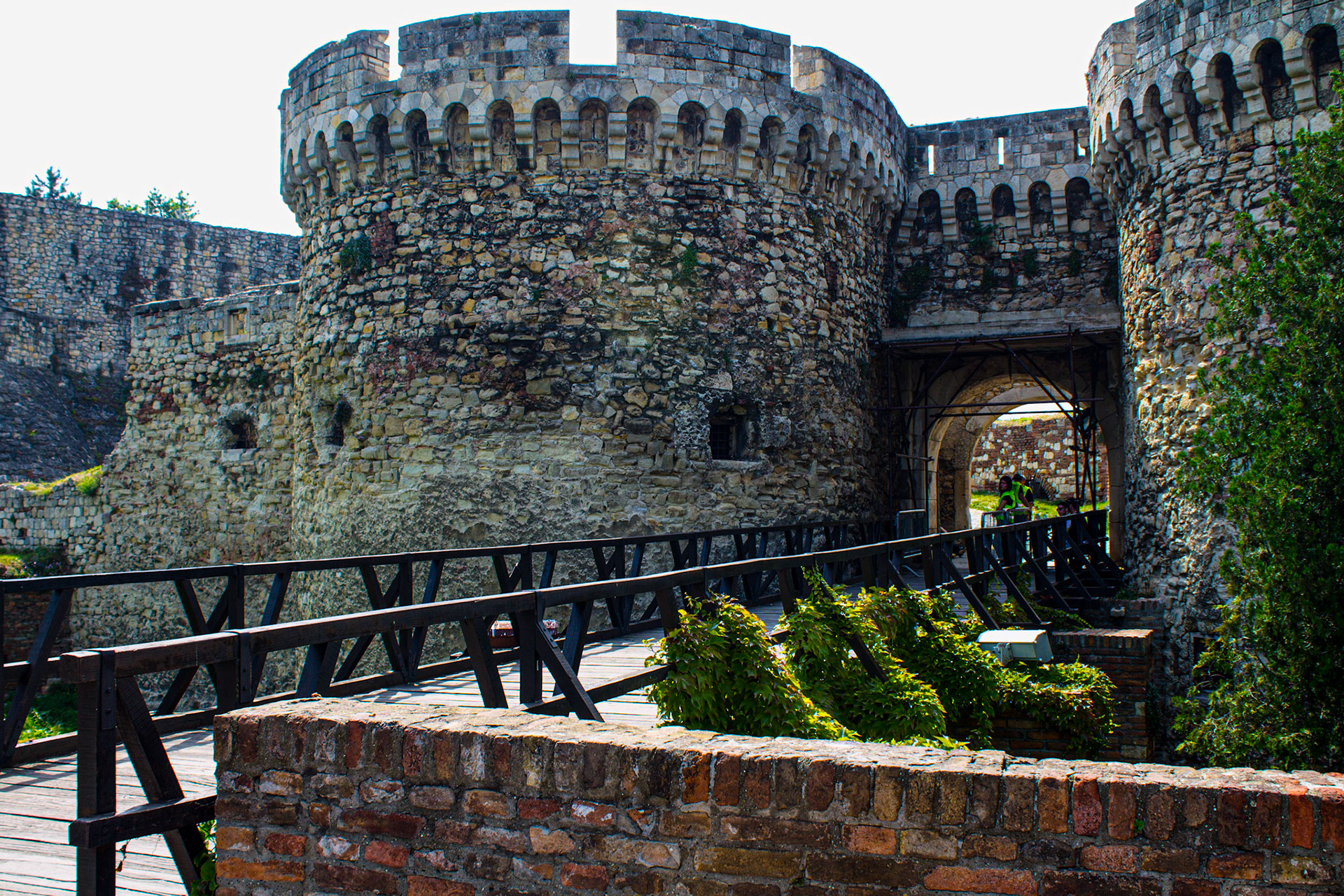 Entrance to the Belgrade fortress