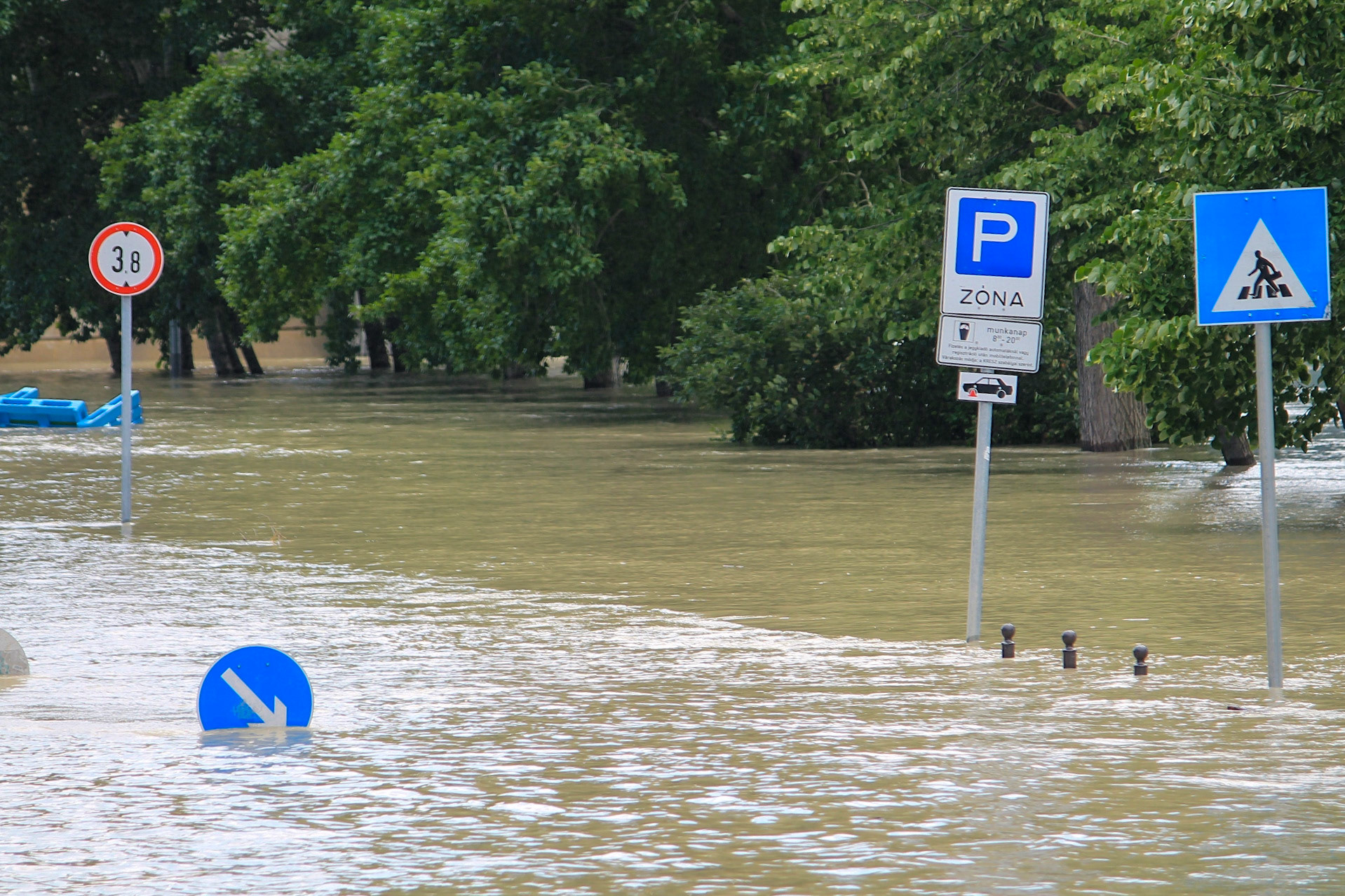 Great flood of 2013, Budapest