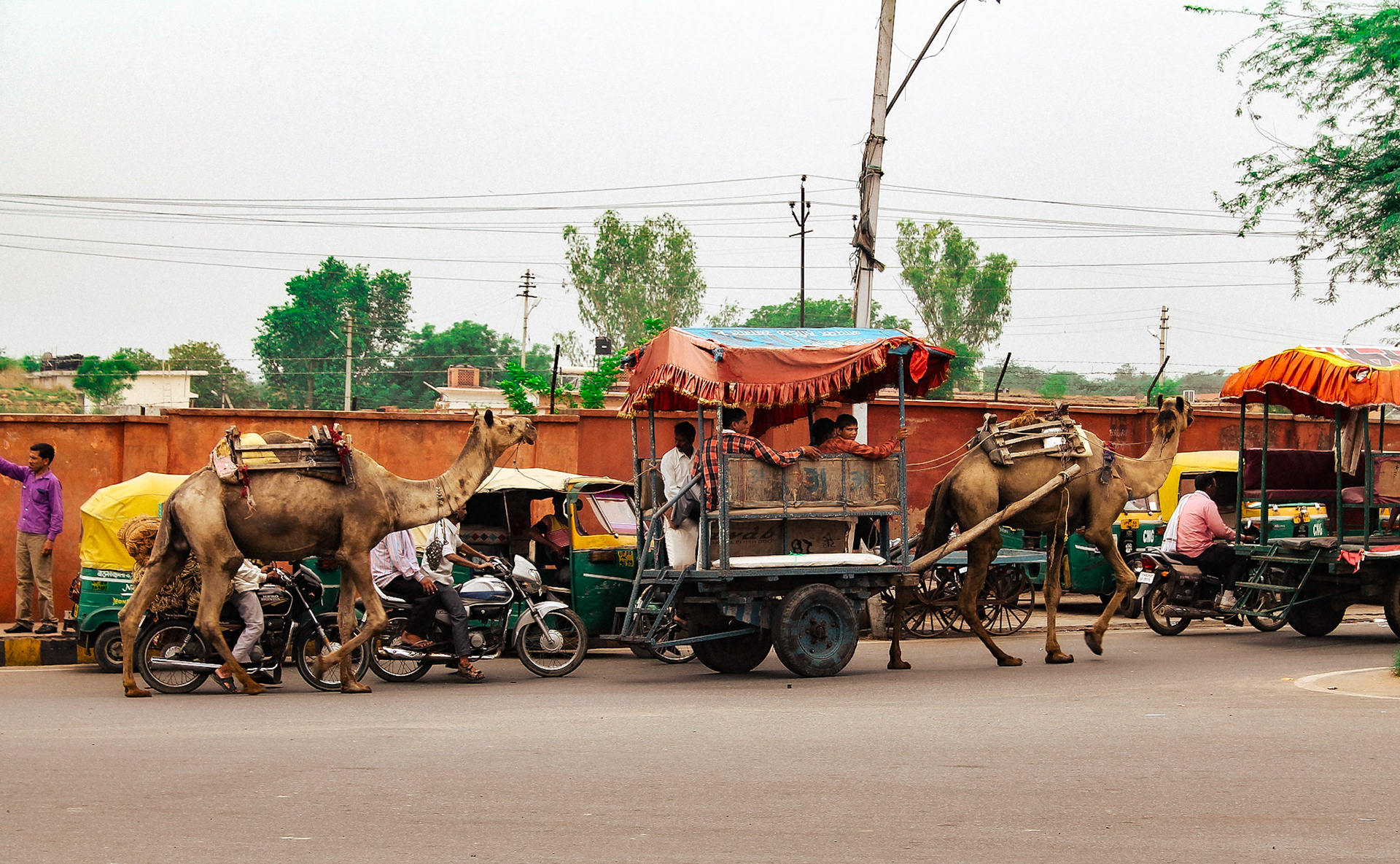 Traffic diversity, Agra