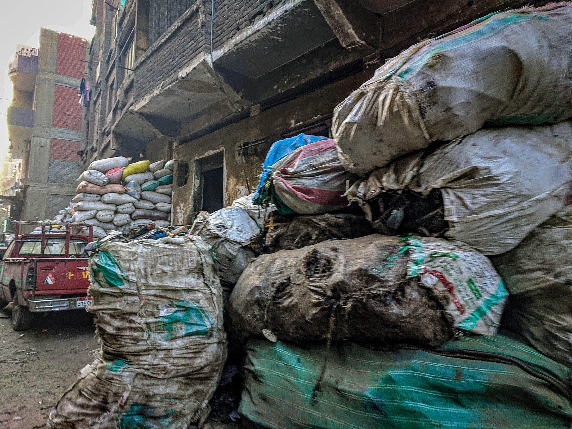 The "Garbage City" in Cairo