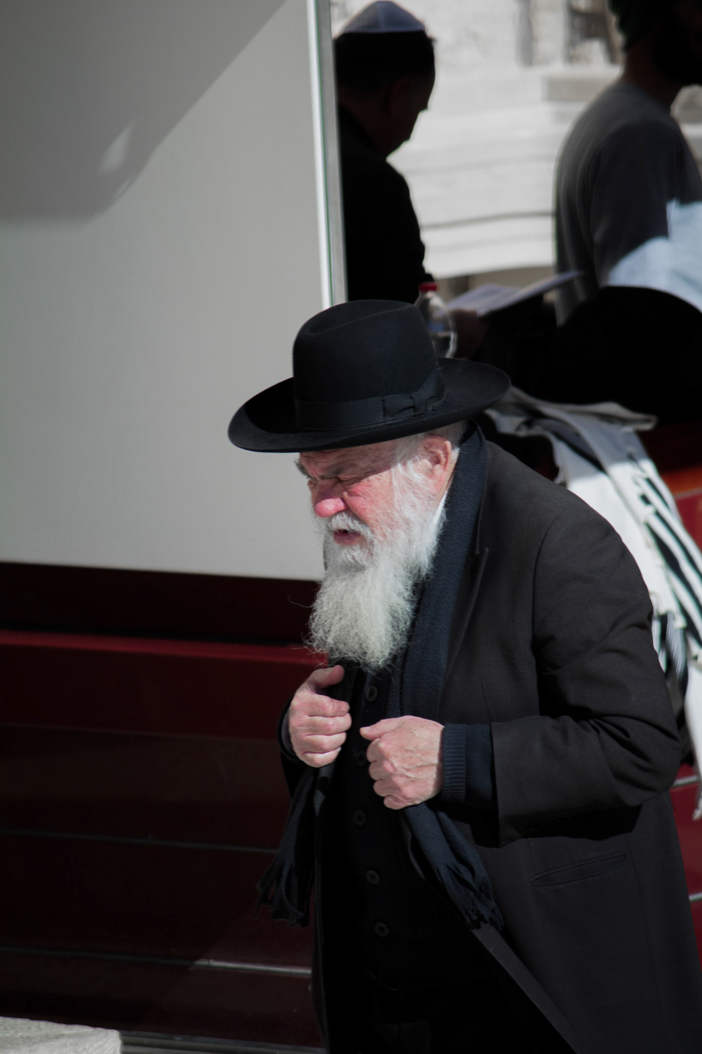 He was just to much of a charecateur to not take a picutre, Jerusalem