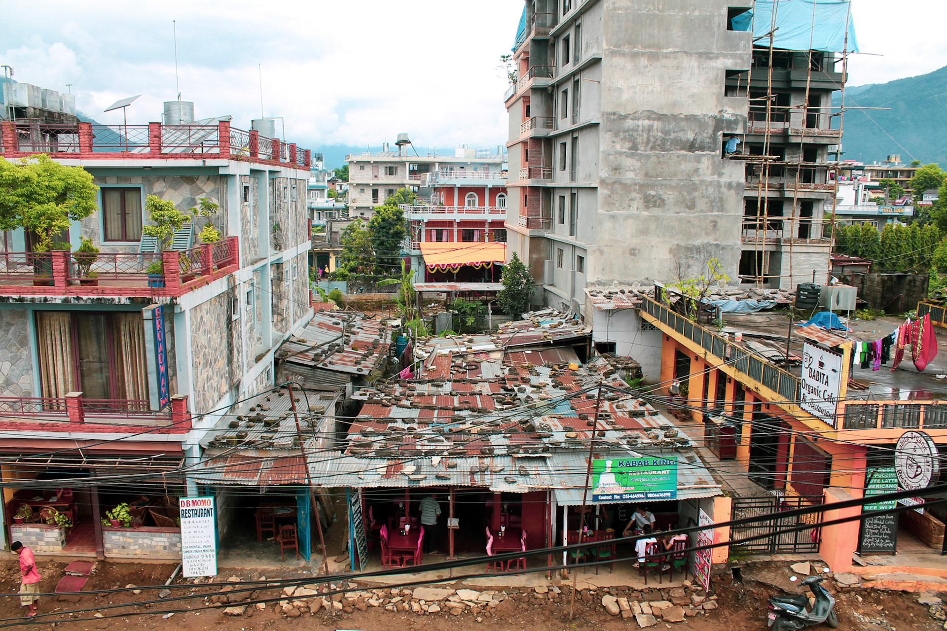 I do have a knack for picking hotels with the best views, Pokhara