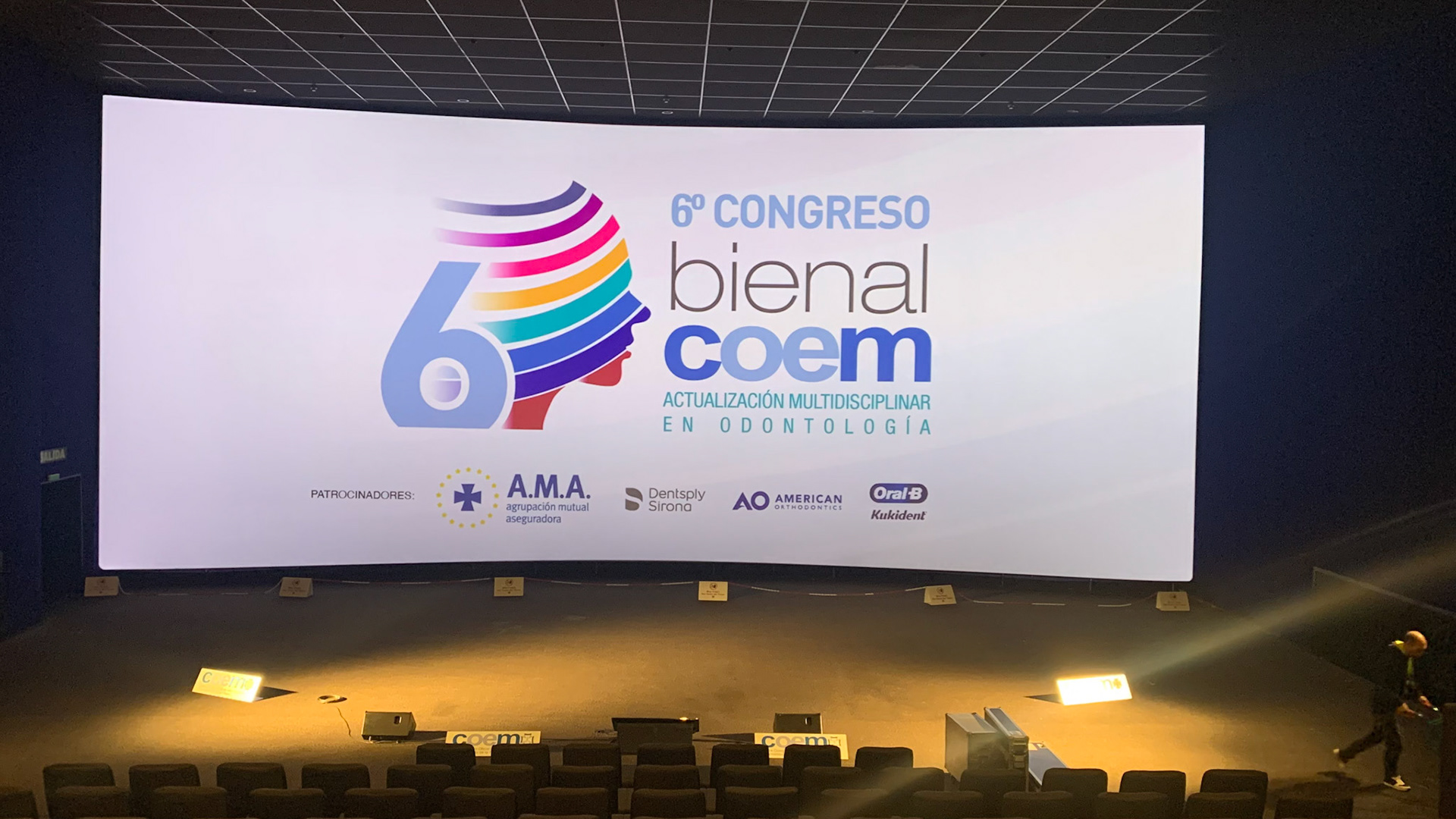 Pantalla 6º Congreso Bienal COEM 