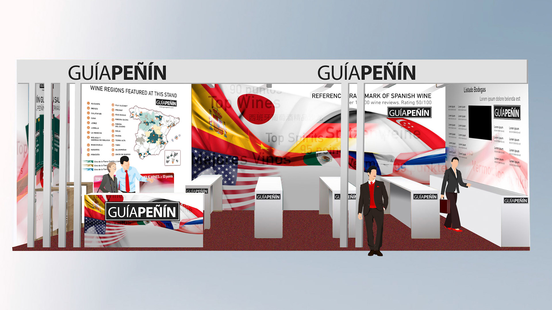 Proyecto stand GUÍA PEÑÍN