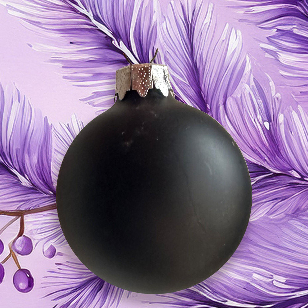 Black Matte | Glass | 5.5 cm | 2 Available |