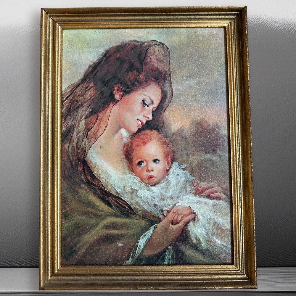Mother and Child | 33.5 x 45 cm | Starting at €80+ |
