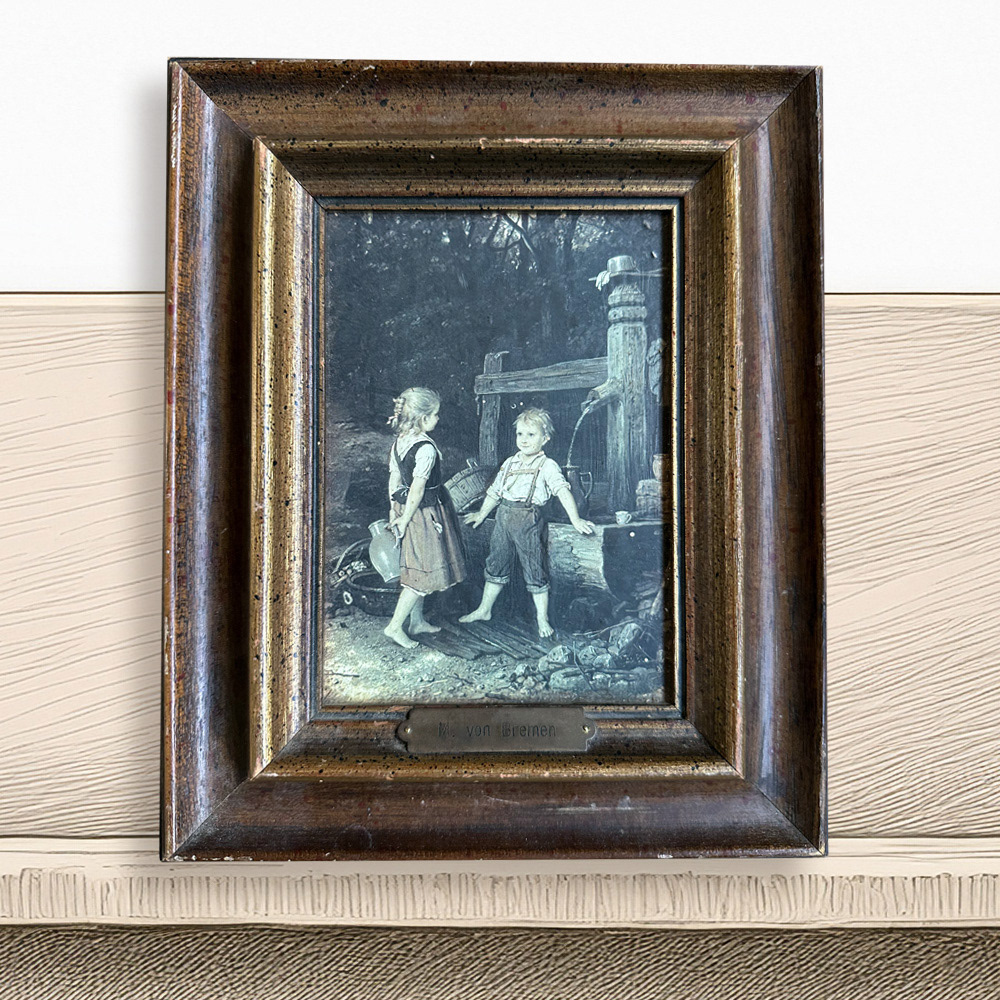 Kids With Water | 20.5 x 24.5 cm | Starting at €50+ |