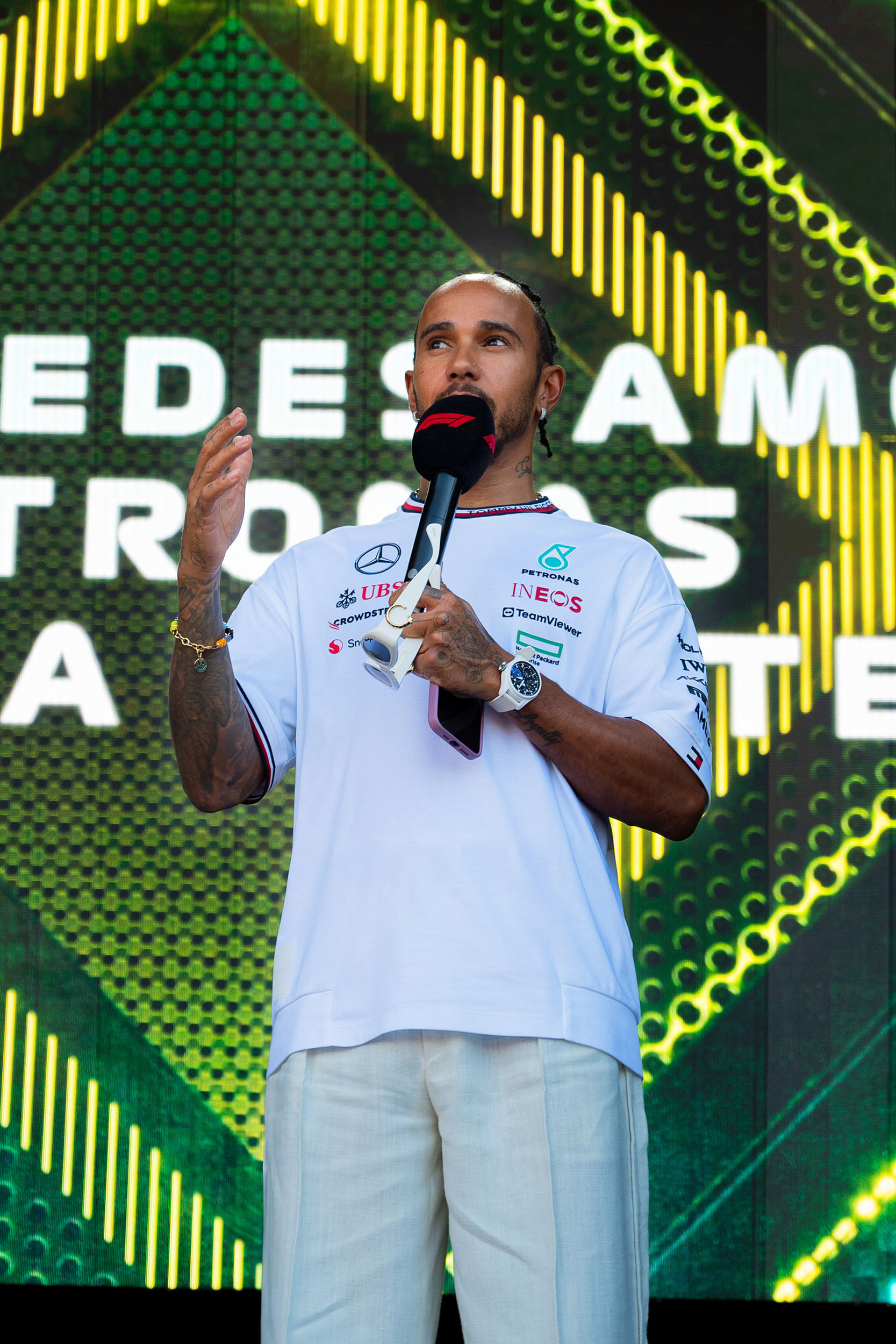 Lewis Hamilton,, GP Barcelone, 2024