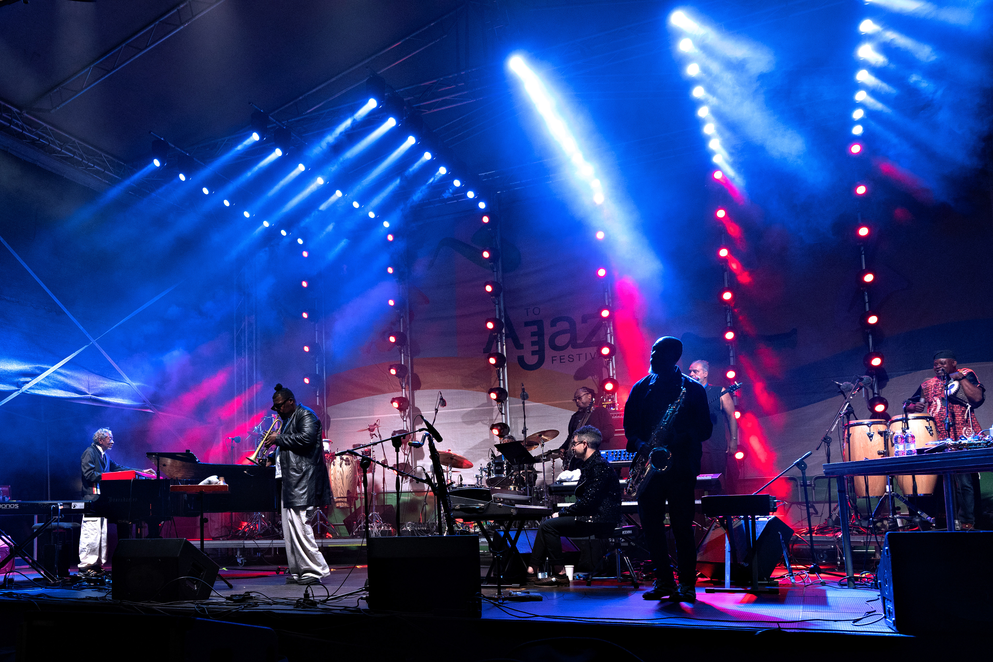 © Lora Milusheva. Miles Electric Band (USA) performing at the A to Jazz Festival in Sofia, Bulgaria.