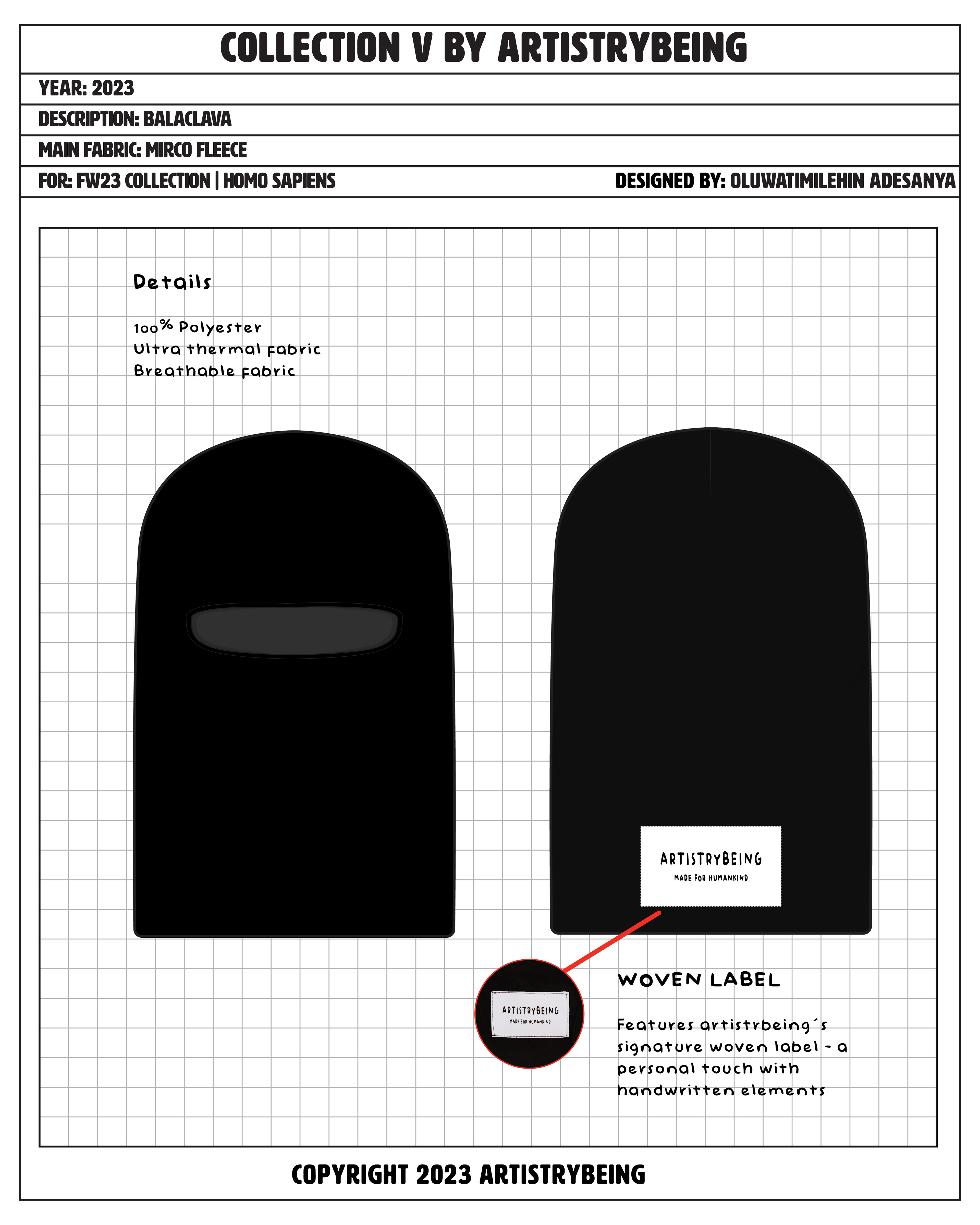 FW23 Microfleece Balaclava