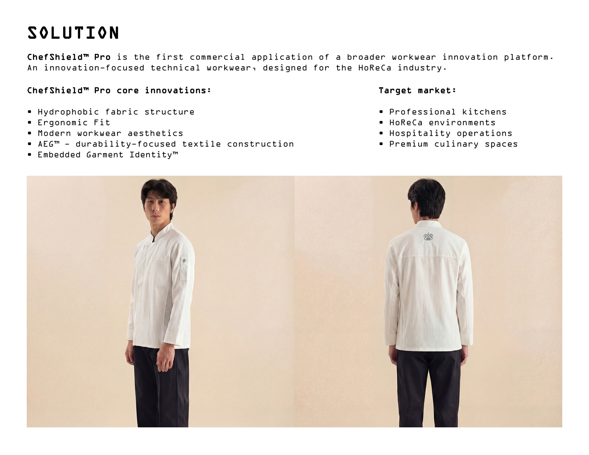 ChefShield™ Pro chef jacket