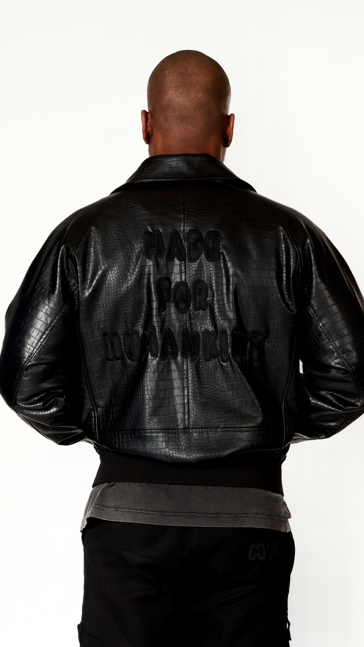 SS23 Croc-embossed Jacket