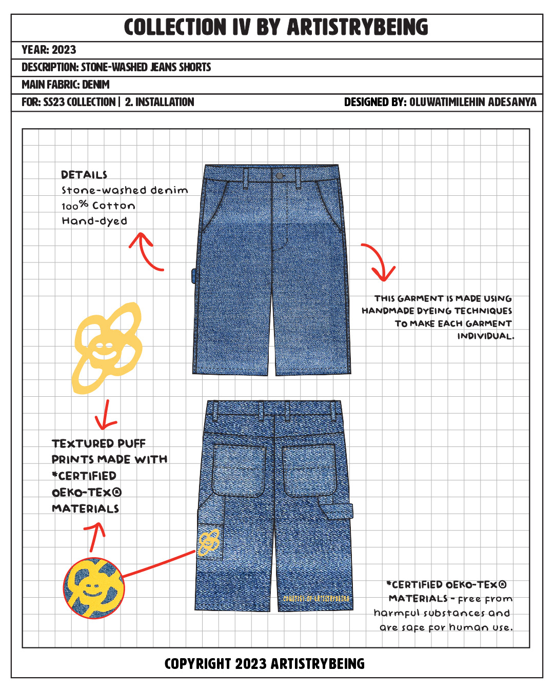 SS23 Denim Shorts