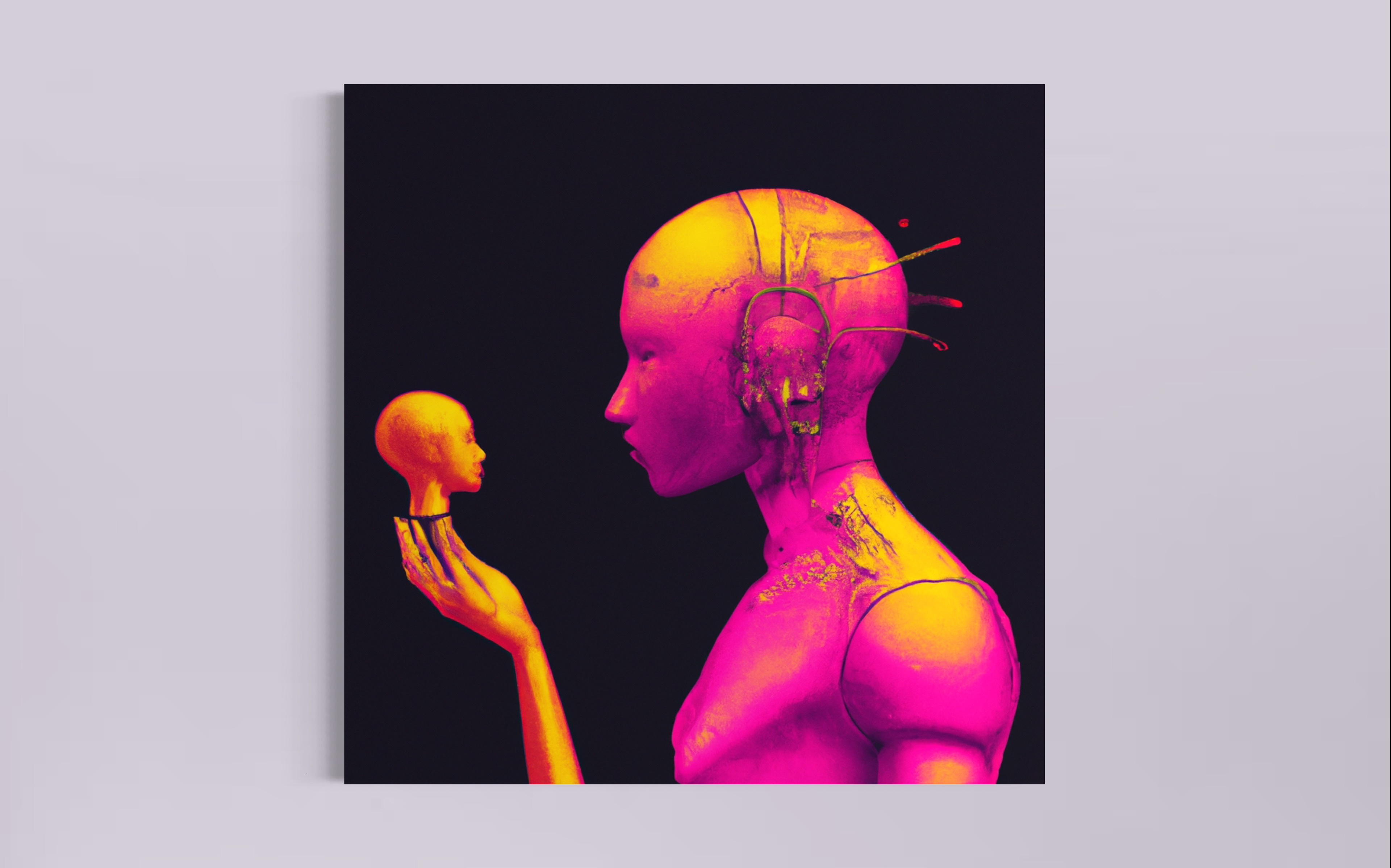 A.I. DESCRIBES THE SYMBIOSIS BETWEEN HUMANS AND A.I. (ver. 1)