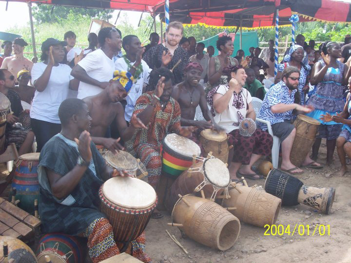 In Ghana circa 2010 (NOT 2004)