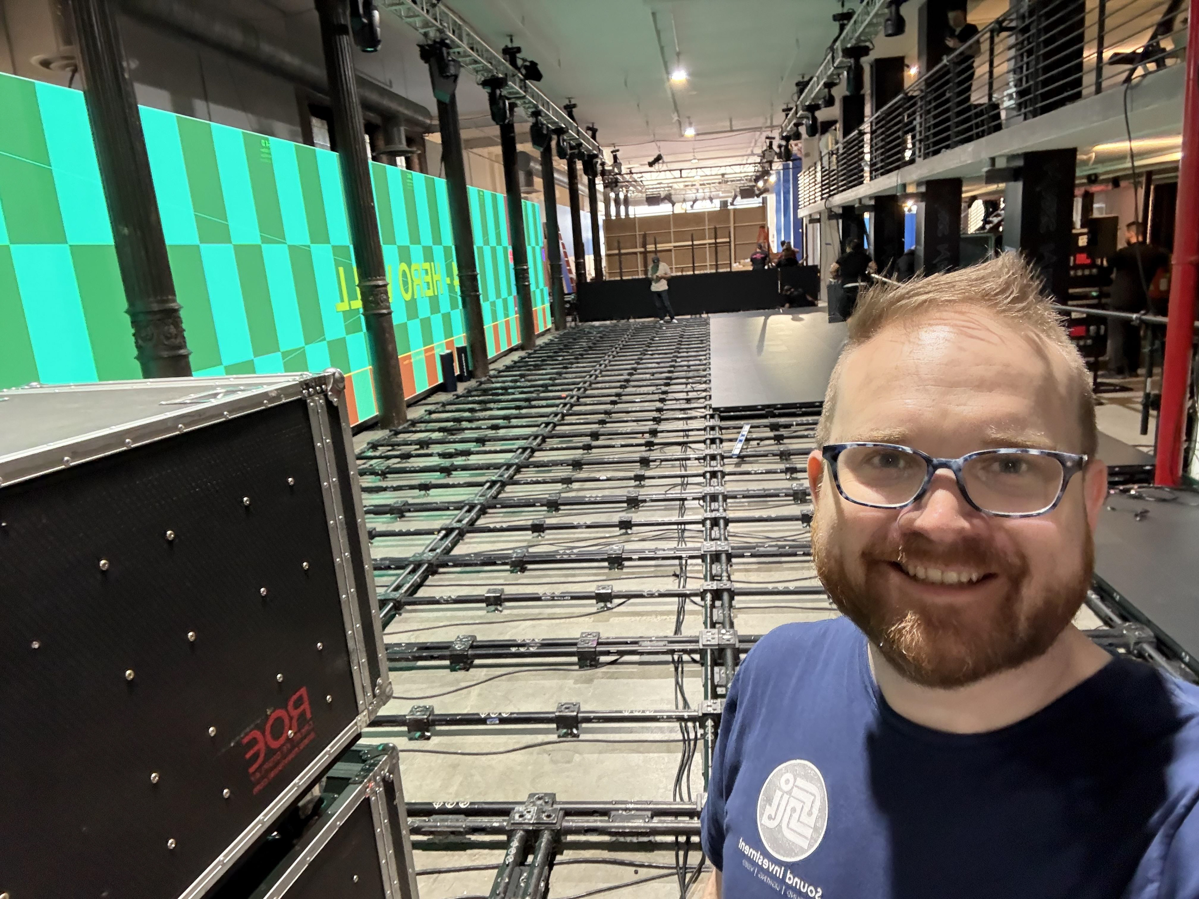 Installing a massive immersive LED Floor and Wall