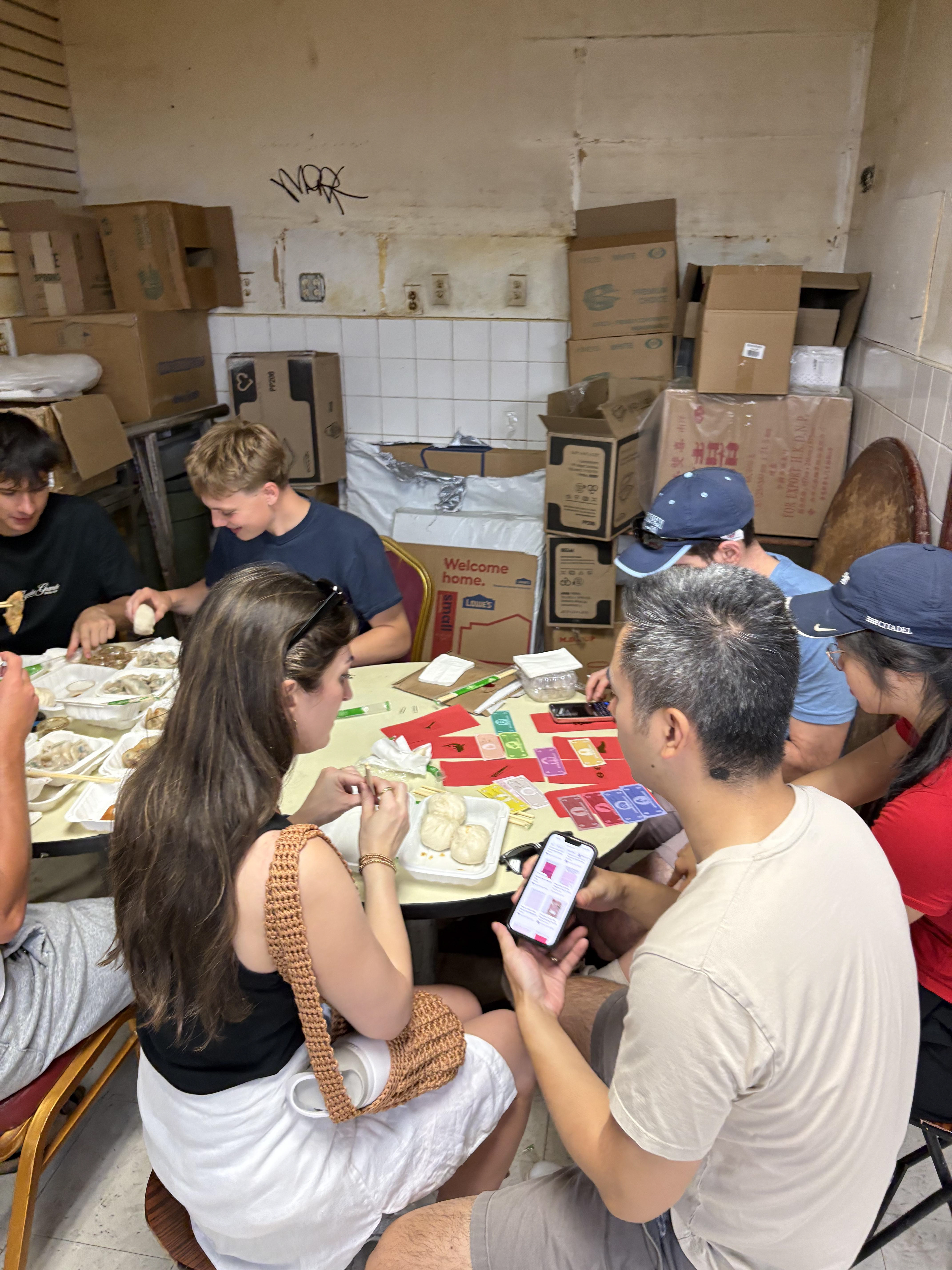 Steamed Buns and puzzles at the East Broadyway Mall