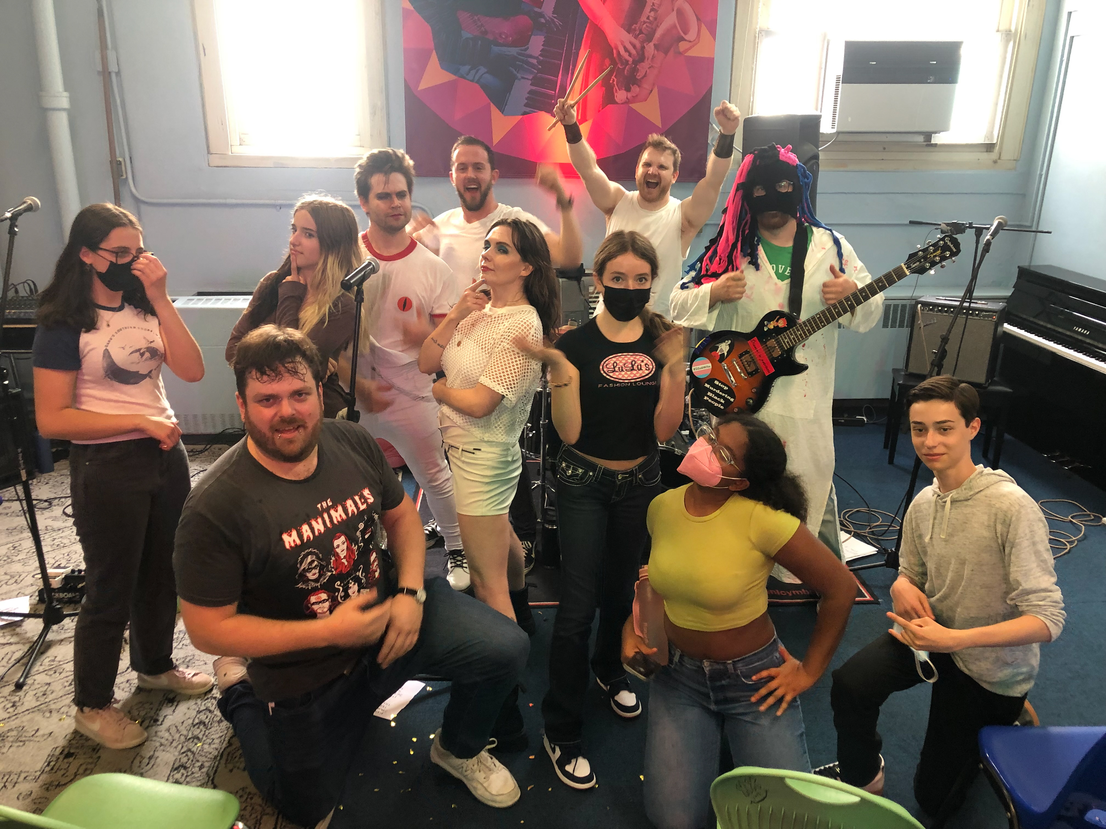 Gettings kids excited about live music and forming a band