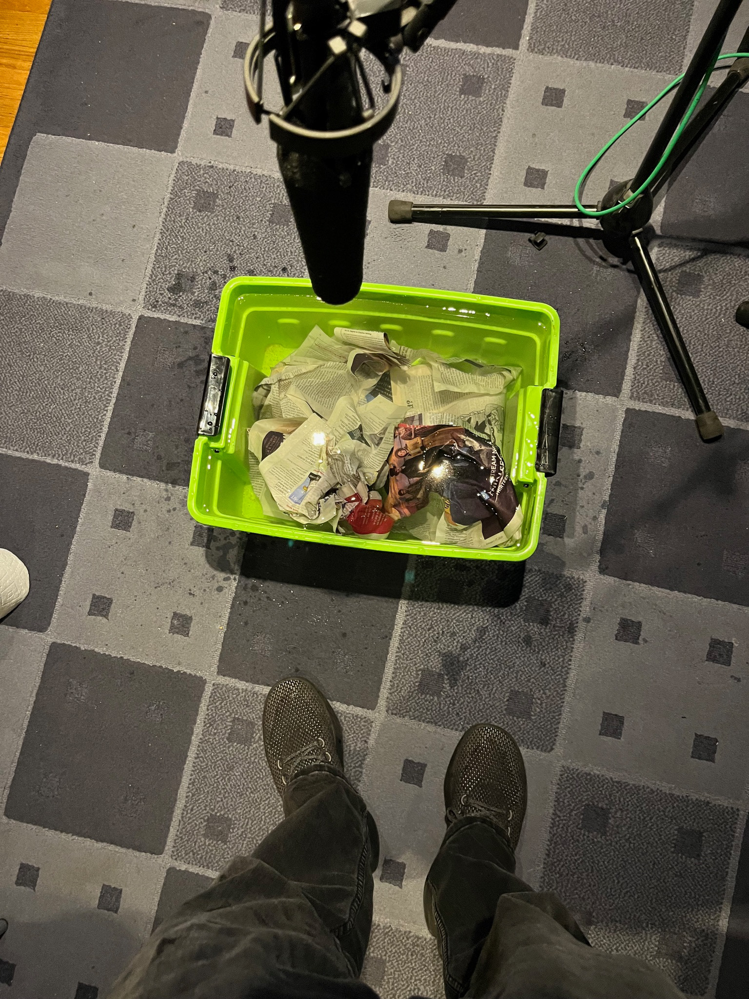 Foley for a children's show at Big Yellow Duck