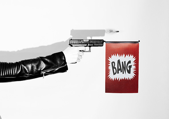 Hybrid war: The joke pulls the trigger, the shadow does the killing.