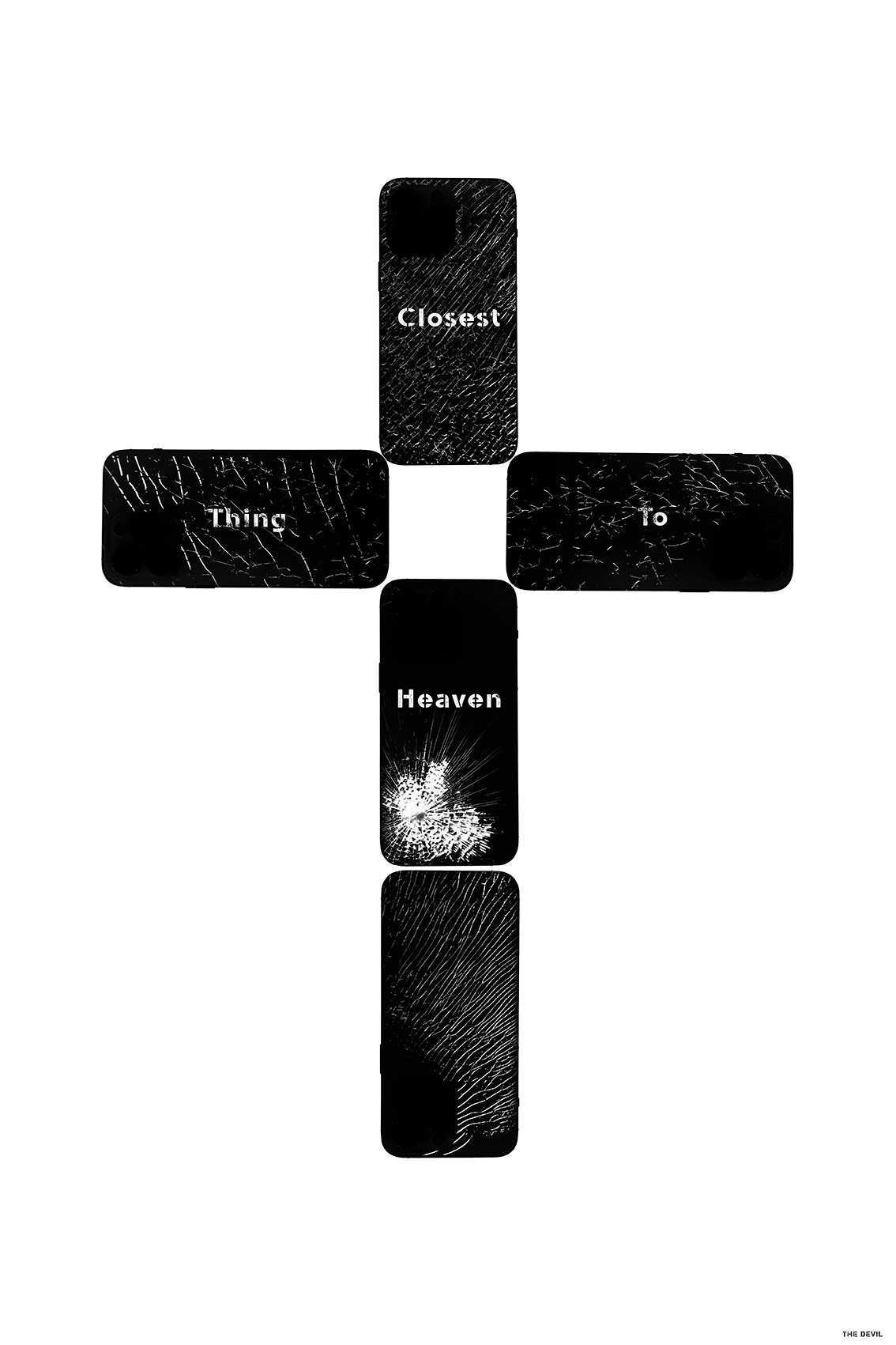 Closest thing to heaven… This is your god. Not in heaven,  but in your hand.  You pray to Apple, You confess to Google. The screen glows,  You obey.  Faith without soul.  Worship without love.  