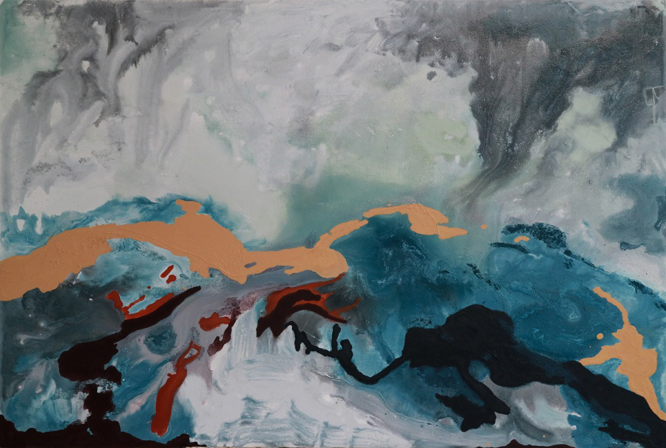 Landscape I, Mix media, 2020