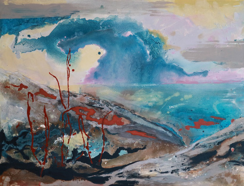 Landscape II, Mix media, 2020