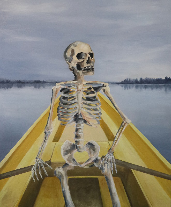 The rowers rhythm, Oil on Canvas, 2020