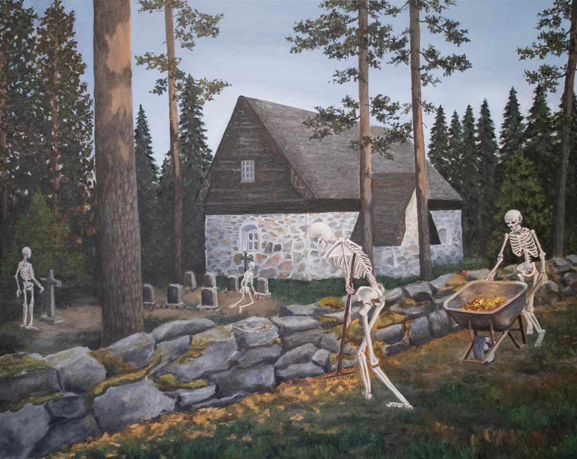 Tenders, Oil on canvas, 2022